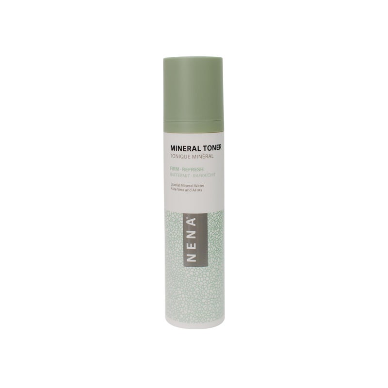 NENA Skincare Mineral Toner  Hydrating Toner for Face with Sodium Hyaluronate and Aloe Vera  Refines Pores Balances and Plumps Skin  4 oz